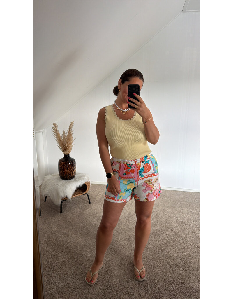 DANA FLOREA Short Rava Print