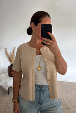 DANA FLOREA Top Magda Beige