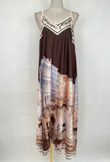 DANA FLOREA Jurk Venetië Bruin