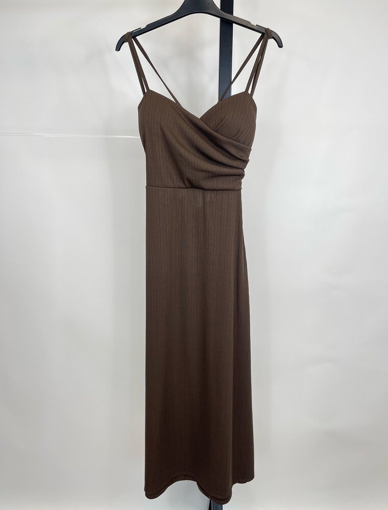 DANA FLOREA Jurk Jill Bruin