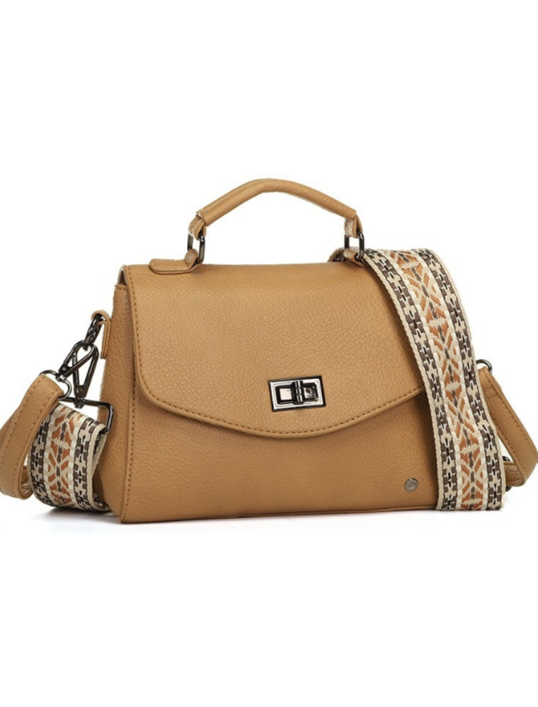 DANA FLOREA Schoudertas Machelen Camel
