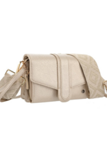 DANA FLOREA Schoudertasje/Portemonnee Osaka Champagne