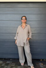 DANA FLOREA Katoenen Setje Tess Taupe