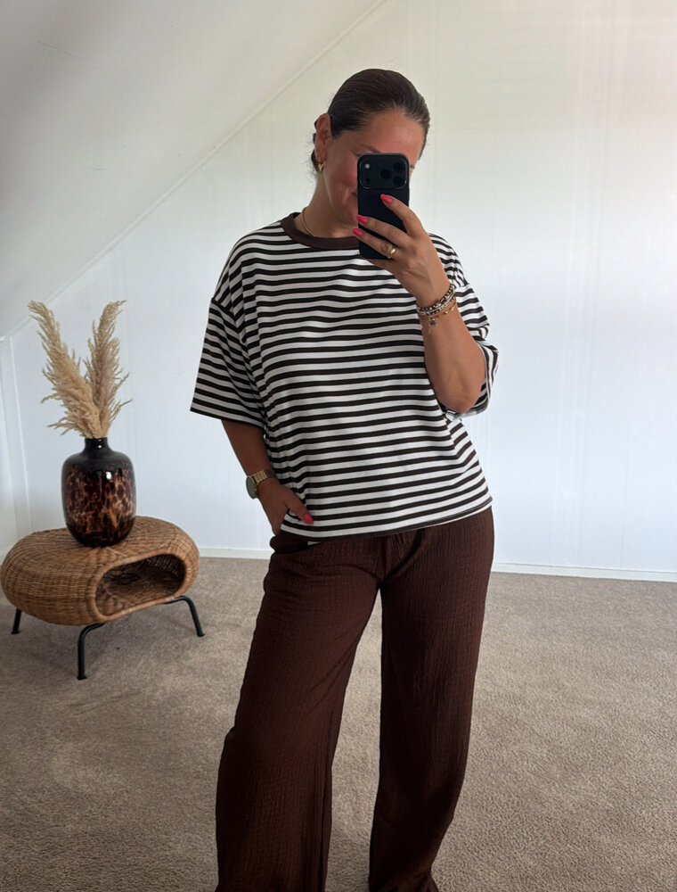DANA FLOREA Broek Gabi Bruin