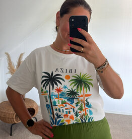 DANA FLOREA T-shirt Ibiza Wit