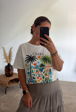 DANA FLOREA T-shirt Ibiza Wit