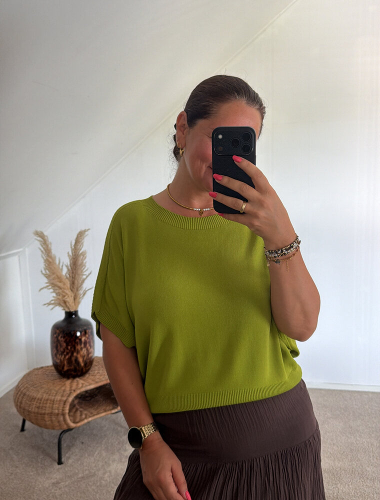 DANA FLOREA Top Adeline Olive