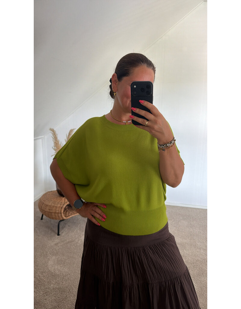 DANA FLOREA Top Adeline Olive