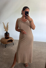DANA FLOREA Jurk Selina Light Camel