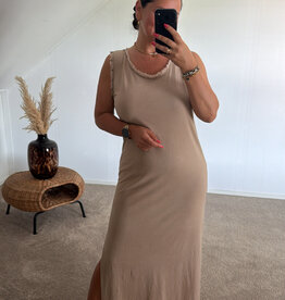 DANA FLOREA Jurk Selina Light Camel