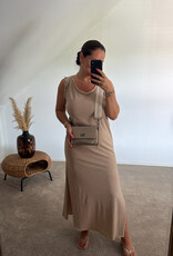 DANA FLOREA Jurk Selina Light Camel