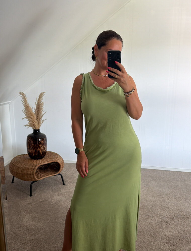 DANA FLOREA Jurk Selina Olive