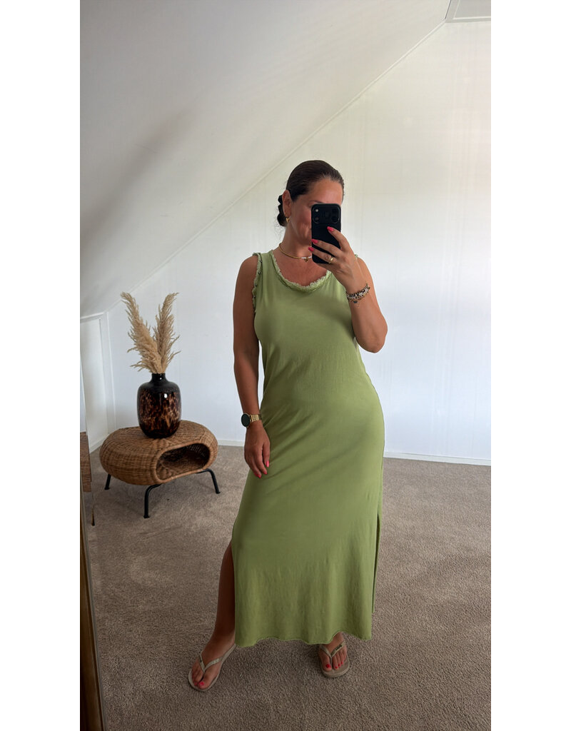 DANA FLOREA Jurk Selina Olive