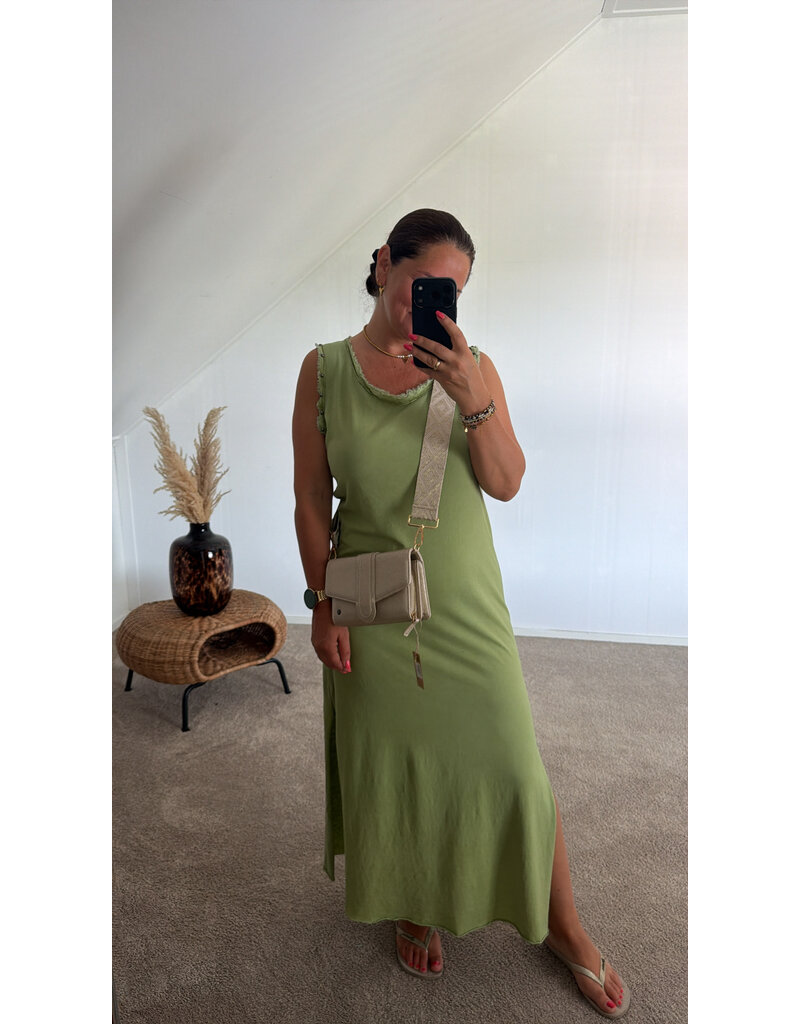 DANA FLOREA Jurk Selina Olive
