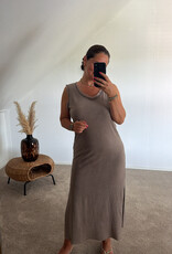 DANA FLOREA Jurk Selina Taupe