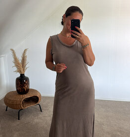 DANA FLOREA Jurk Selina Taupe