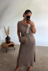 DANA FLOREA Jurk Selina Taupe