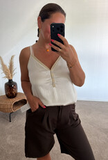 DANA FLOREA Top Carla Beige