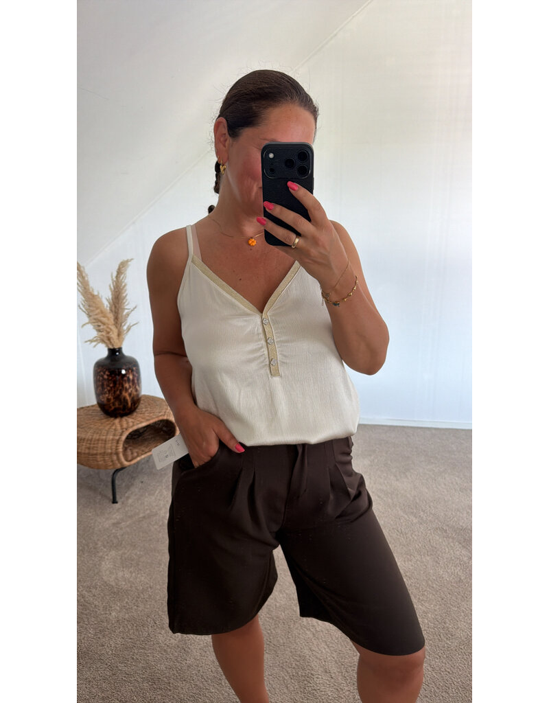 DANA FLOREA Top Carla Beige