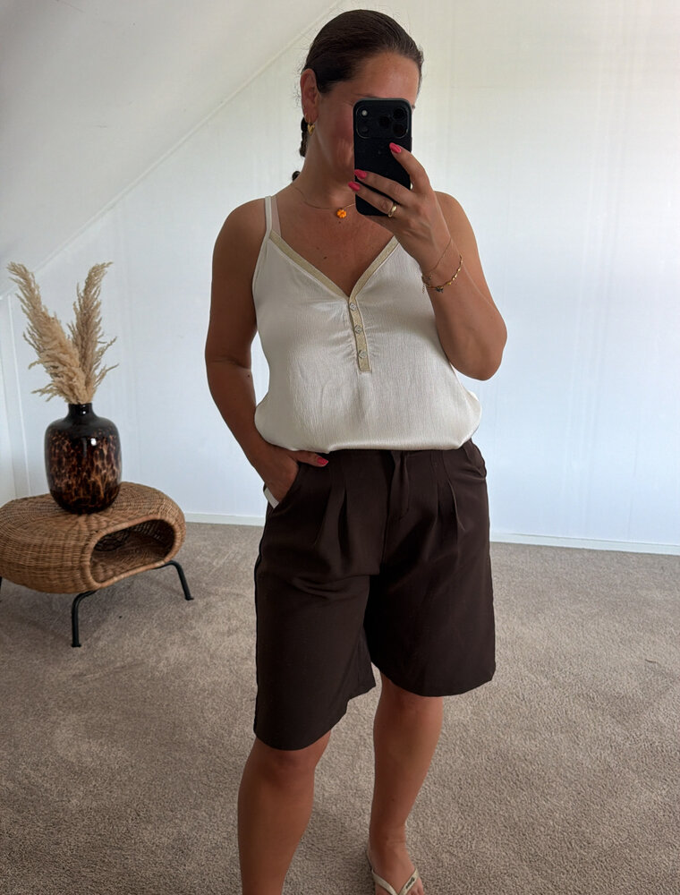 DANA FLOREA Top Carla Beige