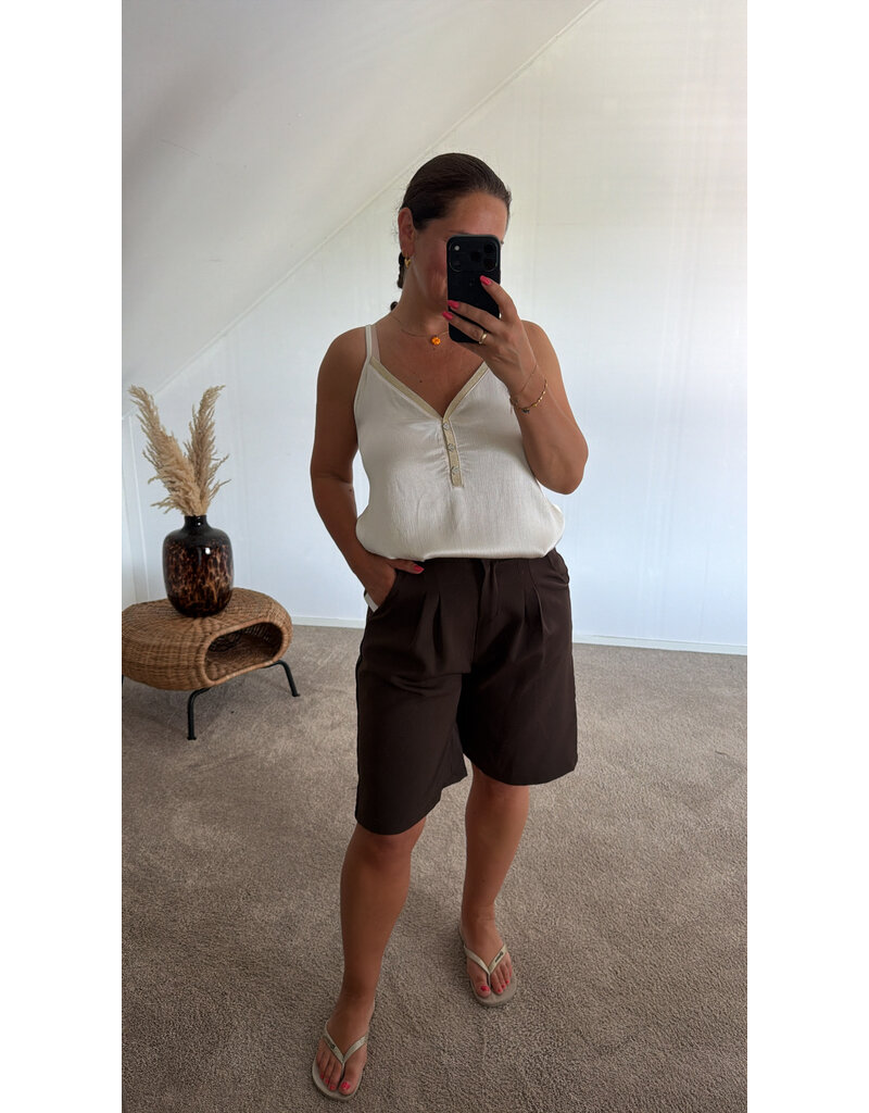 DANA FLOREA Top Carla Beige