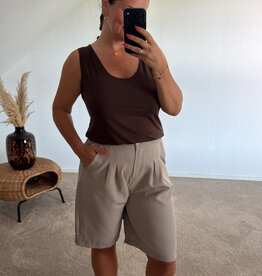 DANA FLOREA Bermuda Lieke Taupe