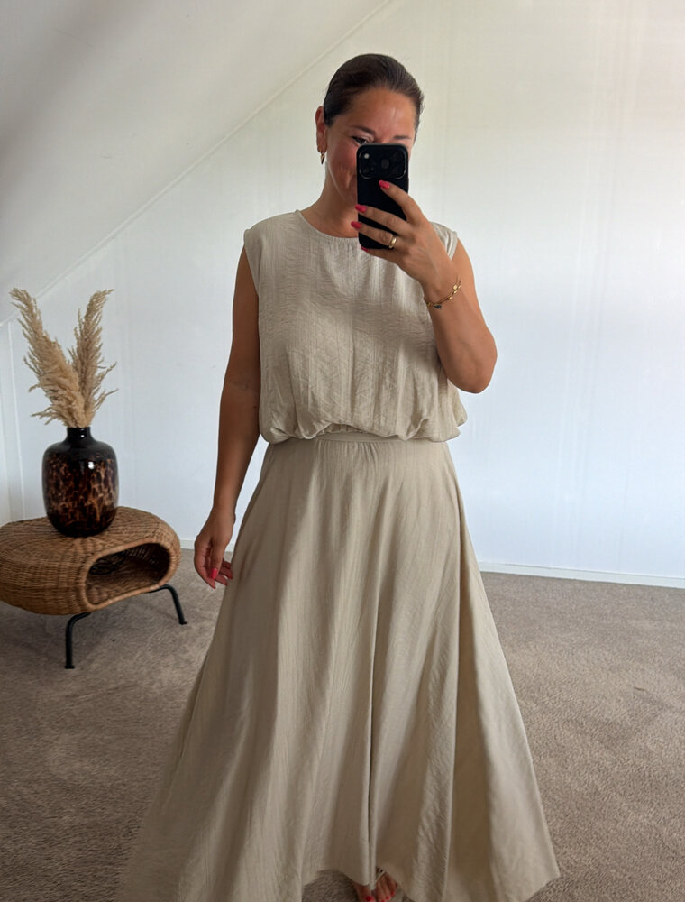 DANA FLOREA Setje Caitlin Beige