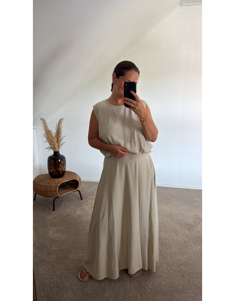 DANA FLOREA Setje Caitlin Beige