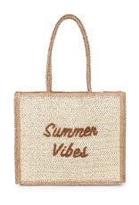 DANA FLOREA Strandtas Summer Vibes Beige
