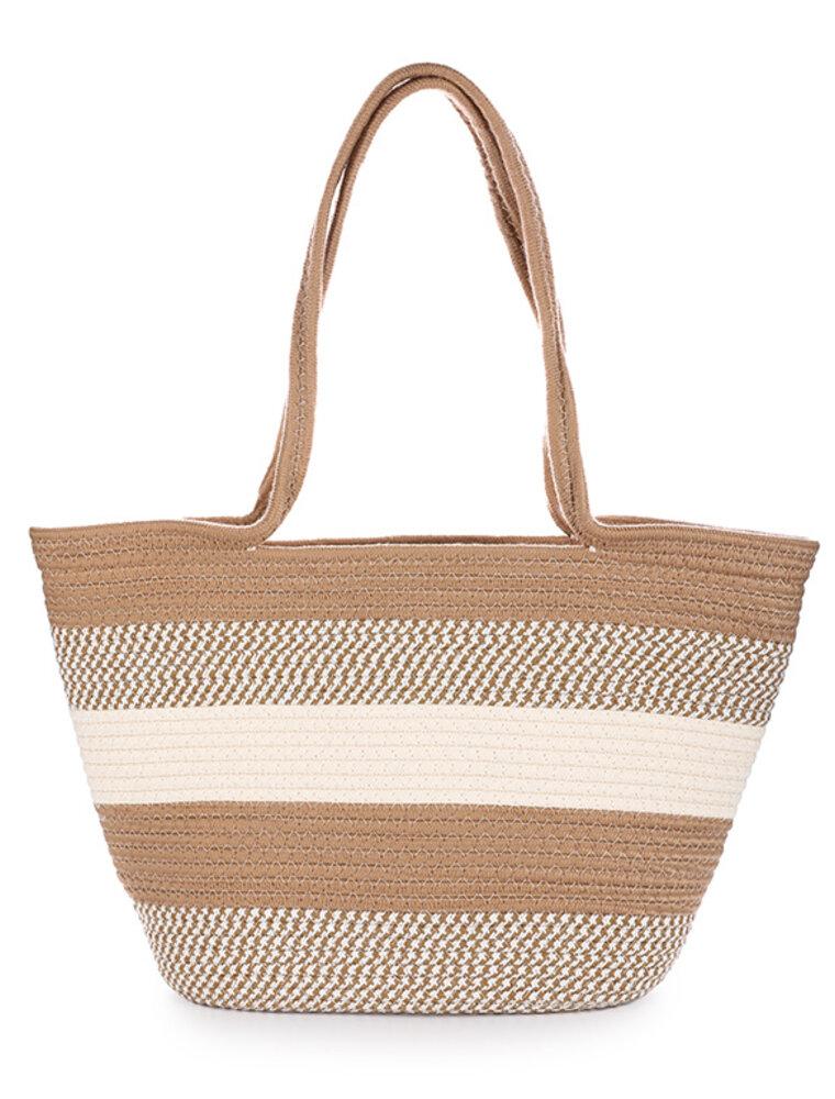 DANA FLOREA Luxe Strandtas Khaki