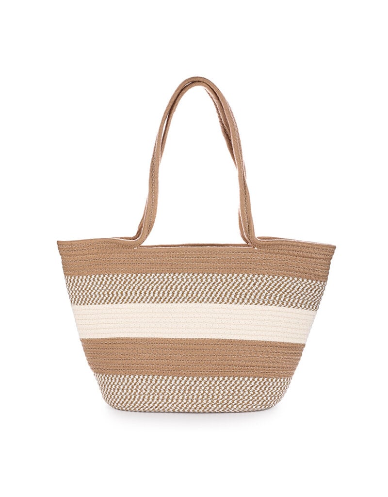 DANA FLOREA Luxe Strandtas Khaki