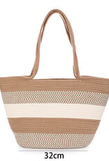 DANA FLOREA Luxe Strandtas Khaki