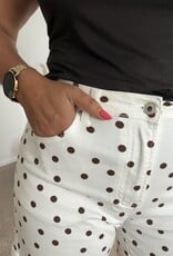 DANA FLOREA Short Dots Bruin/Beige