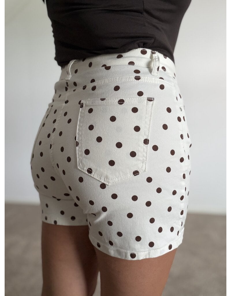 DANA FLOREA Short Dots Bruin/Beige