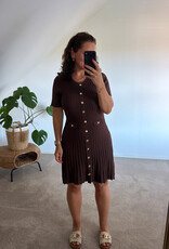 DANA FLOREA Jurk Jill Bruin