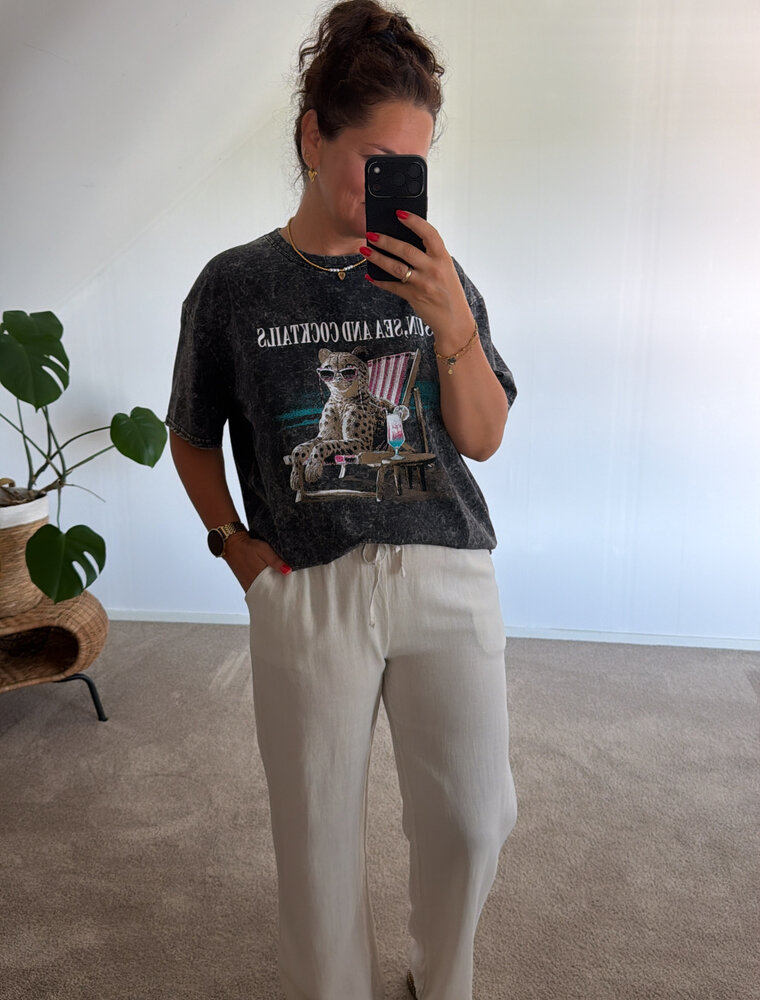 DANA FLOREA Pantalon Tess Beige