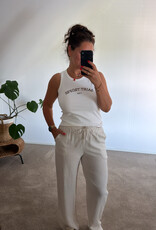 DANA FLOREA Pantalon Tess Beige