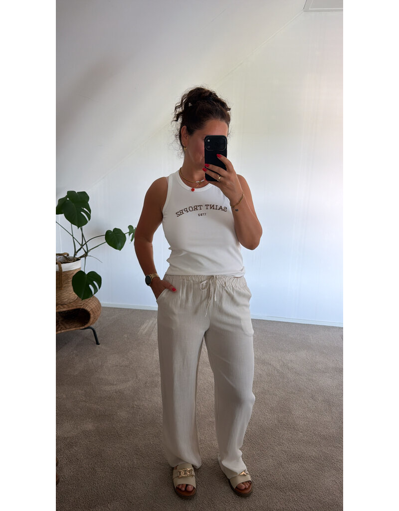 DANA FLOREA Pantalon Tess Beige
