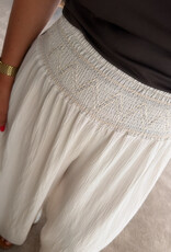DANA FLOREA Broek Yuna Beige