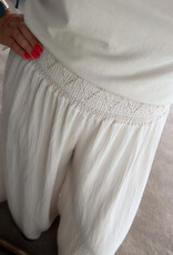 DANA FLOREA Broek Yuna Beige