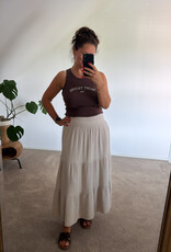 DANA FLOREA Rok Jasmijn Beige