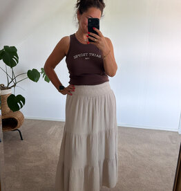 DANA FLOREA Rok Jasmijn Beige