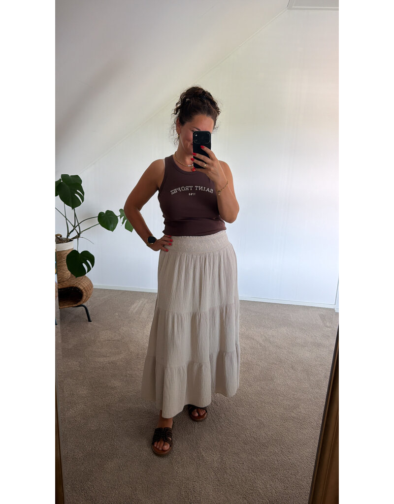 DANA FLOREA Rok Jasmijn Beige
