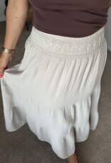 DANA FLOREA Rok Jasmijn Beige