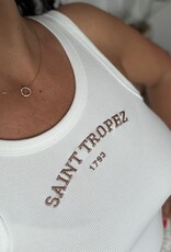 DANA FLOREA Top Saint Tropez Wit