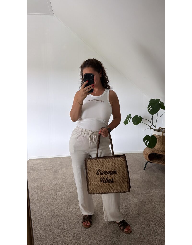 DANA FLOREA Top Saint Tropez Wit