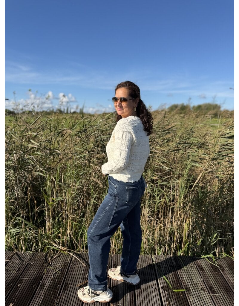 DANA FLOREA Balloon Fit Jeans Blue