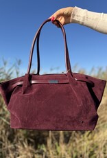 DANA FLOREA Tas Cambridge Bordeaux