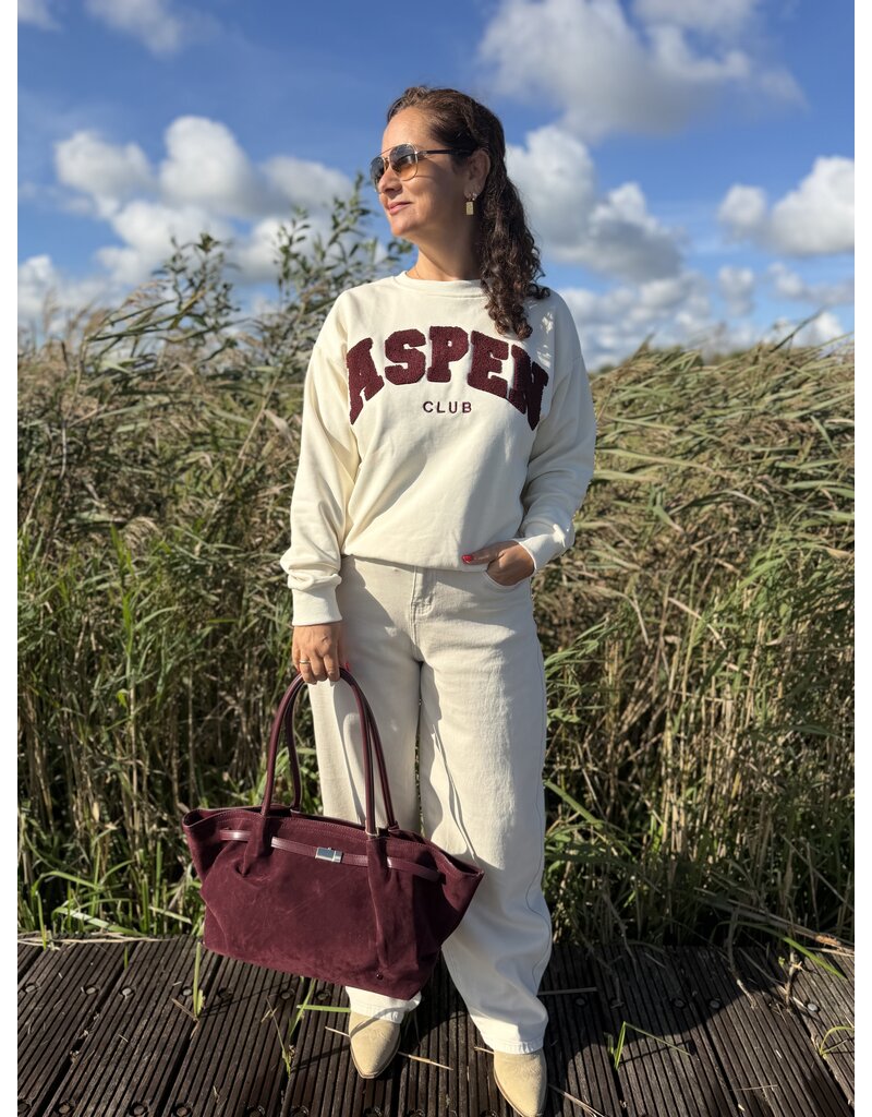 DANA FLOREA Tas Cambridge Bordeaux