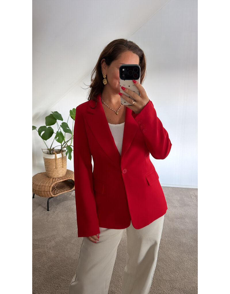 DANA FLOREA Blazer Lotte Rood